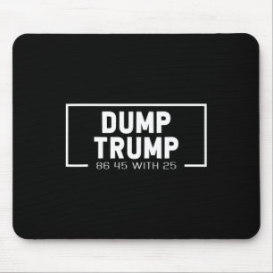 Weg mit Trump 86 45 Mit 25 Anklage Potus Politisch Mousepad