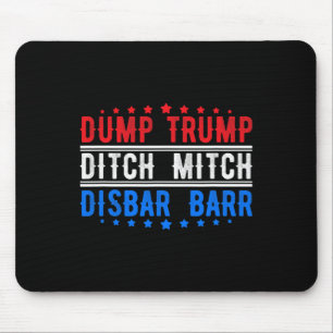 Weg mit Trump, weg mit Mitch, zerreißt die amerika Mousepad