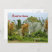 Weg nach Hana Postkarte (Vorne/Hinten)