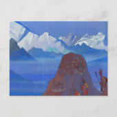 Weg nach Kailas durch Nicholas Roerich Postkarte (Vorderseite)