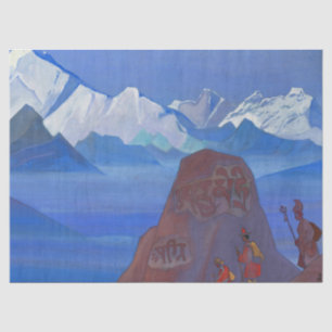 Weg nach Kailas durch Nicholas Roerich Seidenpapier
