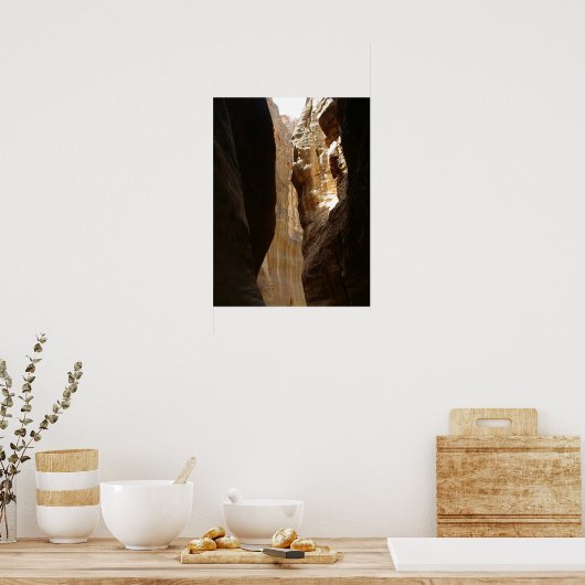Weg nach Petra Poster (Küche)