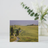 Weg nach Terrapille Postkarte in der Toskana (Stehend Vorderseite)