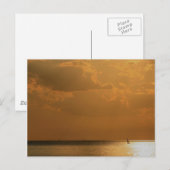 Weg segeln postkarte (Vorne/Hinten)