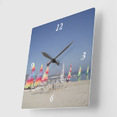 Weg segeln quadratische wanduhr (Winkel)