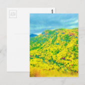 Weg über den Bergen Postkarte (Vorne/Hinten)