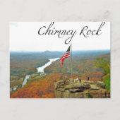 Weg über den Chimney Rock Postkarte (Vorderseite)
