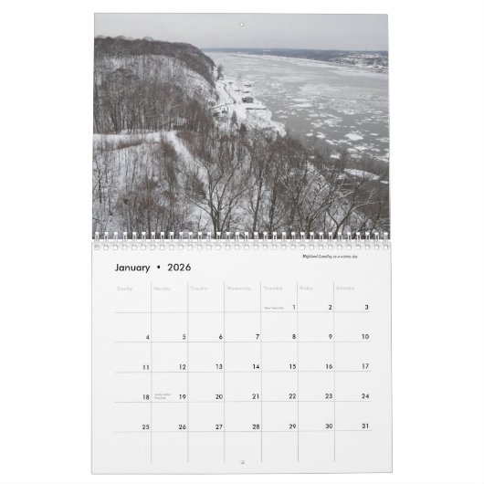 Weg über den Hudson, Kalender 2022 (Jan 2026)