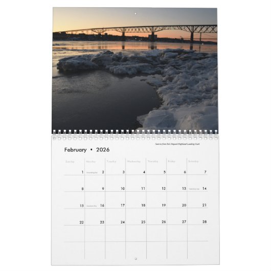 Weg über den Hudson, Kalender 2022 (Feb 2026)