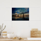 Weg über den Hudson Poster (Küche)