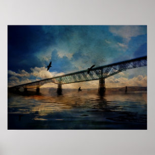 Weg über den Hudson Poster