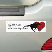 Weg vom Bahn-Autoaufkleber Autoaufkleber (Auf Auto)