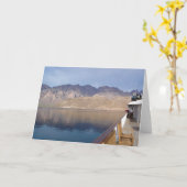 Weg vom Boot Karte (Gelbe Blume)