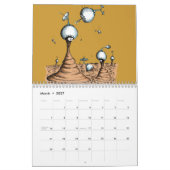 Weg vom geschlagenen Weg - seltsame Kunst 'n-Spaß Kalender (Mär 2027)