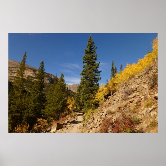Weg vom Loch in den Rocky Mountains Poster (Vorne)