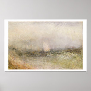 Weg vom Nore: Wind und Wasser, 1840-5 (Öl auf Poster