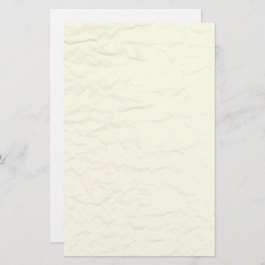 Weg vom Weiß geknittertes Papierbriefpapier Briefpapier (Vorne/Hinten)