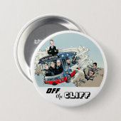 Weg von der KLIPPE! Button (Vorne & Hinten)