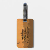 weg von in Paris kaufen Gepäckanhänger (Rückseite vertikal)