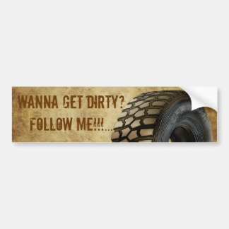 Weg von Roaders kundengerechtem Autoaufkleber