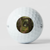 "Weg weniger gereist" Golfball (Vorderseite)