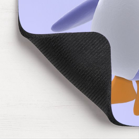 Weg wie ein Pinguin Mousepad (Ecke)