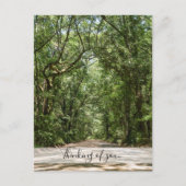 Weg zu Angel Eak Denken Sie an Sie Postkarte (Vorderseite)