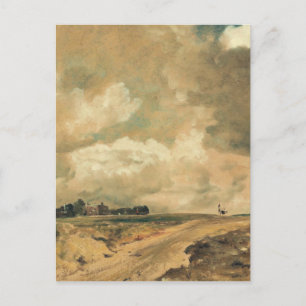 Weg zu den Spaniern, Hampstead von John Constable Postkarte