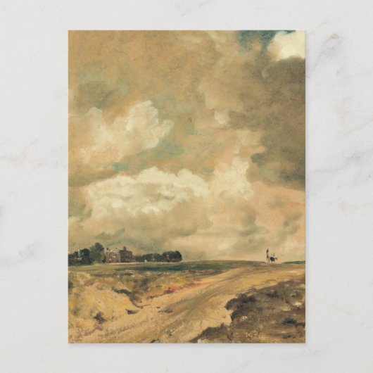 Weg zu den Spaniern, Hampstead von John Constable Postkarte (Vorderseite)