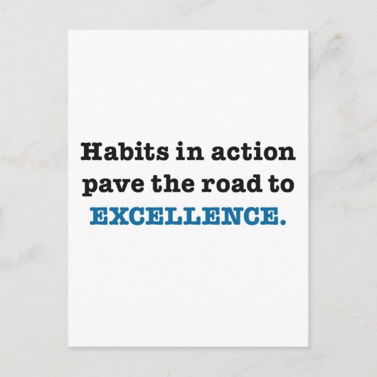 Weg zu Exellenz Postkarte (Vorderseite)