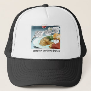 Weg zu komplexen Kohlenhydraten Funny Gifts & T-Sh Truckerkappe