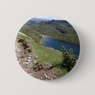 Weg zu Snowdon der höchste Berg in England Button