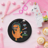 Weg zu Sternen Dinosaurier in Raumgestaltung für K Pappteller (Party)