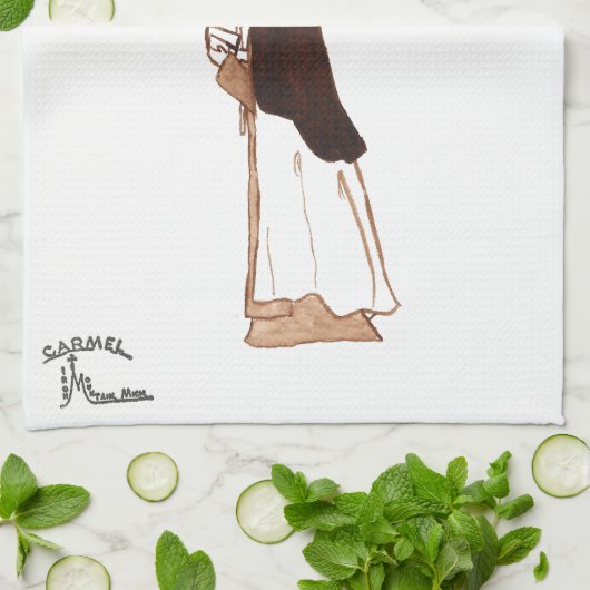 Weg zu vom Gebets-Tuch Geschirrtuch (Gefaltet)