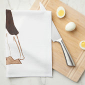 Weg zu vom Gebets-Tuch Geschirrtuch (Viertel Falte)