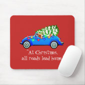 Weg zu Weihnachtsmousepad Mousepad (Mit Mouse)