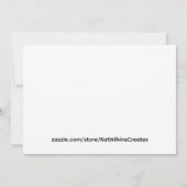 Weg zum Abenteuer Einladung (Rückseite)