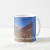 Weg zum Aconcagua-Berg, Argentinien Kaffeetasse (VorderseiteRechts)