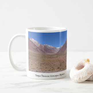 Weg zum Aconcagua-Berg, Argentinien Kaffeetasse