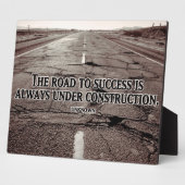 Weg zum Erfolg Fotoplatte (Seite)