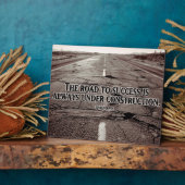 Weg zum Erfolg Fotoplatte (Seite)