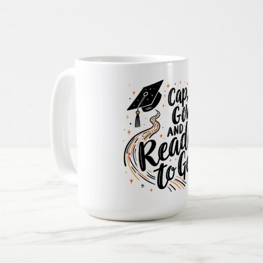 Weg zum Erfolg Kaffeetasse (Vorderseite Links)