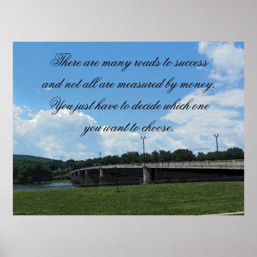 Weg zum Erfolgspender Poster (Vorne)