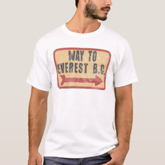 Weg zum Everest-Basislager T-Shirt