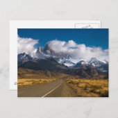 Weg zum Fitzroy, Patagonia Postkarte (Vorne/Hinten)