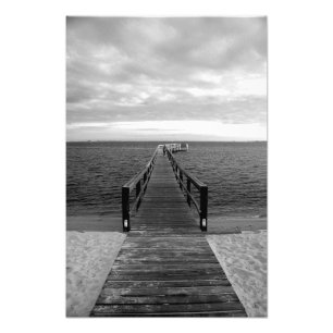 Weg zum Fluss Fotodruck