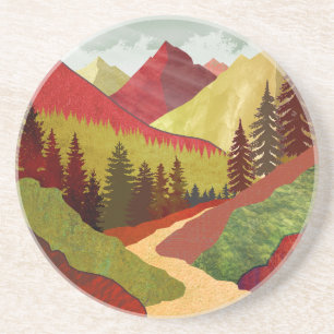 Weg zum Himmel Getränkeuntersetzer