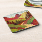 Weg zum Himmel Getränkeuntersetzer (Linke Seite)