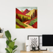 Weg zum Himmel Poster (Heimbüro)