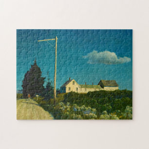 Weg zum Jones House, 1939 von N. C. Wyeth Puzzle